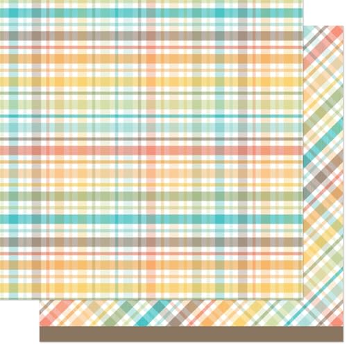 Lawn Fawn LF3829 Apfelwein gemustertes Papier, 30,5 x 30,5 cm, 12 Stück von Lawn Fawn