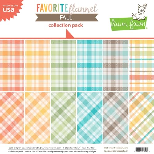 Lawn Fawn LF3831 Favorite Flanell-Kollektion von Lawn Fawn