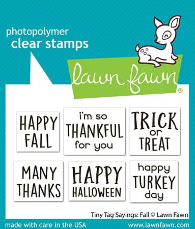 Lawn Fawn LF3862 Tiny Tag Sprüche: Fall 2x3 Clear Stamp Set Lawn Fawn LF3862 Tiny Tag Sprüche: Fall 2x3 Clear Stamp Set von Lawn Fawn