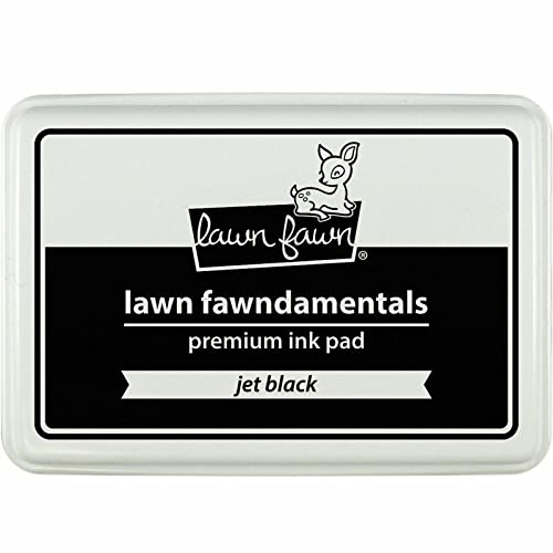 Lawn Fawn Premium Tinte pad-Jet schwarz Lawn Fawn Premium Tinte pad-Jet schwarz von Lawn Fawn