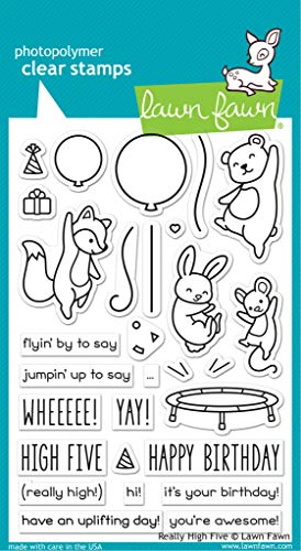 Lawn Fawn Really High Five Clear Stamps von Lawn Fawn