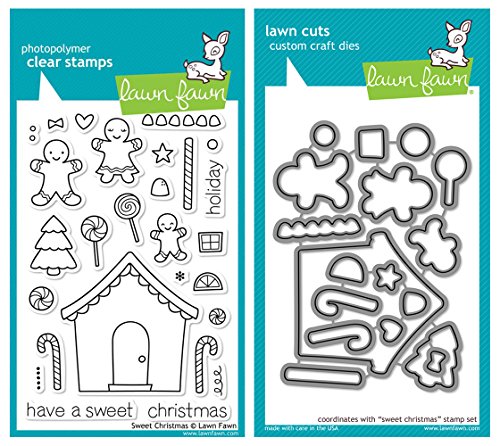Lawn Fawn"Sweet Christmas" Clear Stamp and Die Set Lawn Fawn"Sweet Christmas" Clear Stamp and Die Set von Lawn Fawn