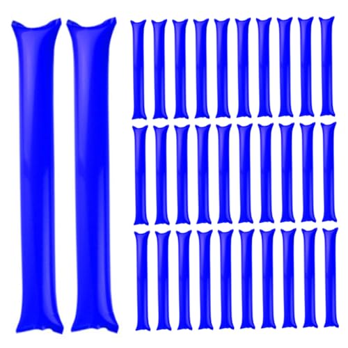Jubelstock aufblasbarer Thunder Stick Plastik -Spirit -Lärmmacher für Sportveranstaltung Geburtstagsfeier 40 PCS 60 * 10 Blau, Lärmmacher zum Jubeln Jubelstock aufblasbarer Thunder Stick Plastik -Spirit -Lärmmacher für Sportveranstaltung Geburtstagsfeier 40 PCS 60 * 10 Blau, Lärmmacher zum Jubeln von Lawnrden