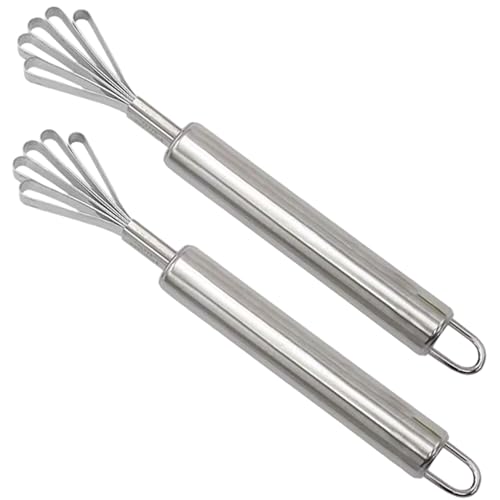 Lawnrden 2pcs Kokosnussschaber 7.5 Edelstahl Kokosnuss -Reifenmehrzweckfischskala Entfernung für Obstküche |.Cutter Lawnrden 2pcs Kokosnussschaber 7.5 Edelstahl Kokosnuss -Reifenmehrzweckfischskala Entfernung für Obstküche |.Cutter von Lawnrden