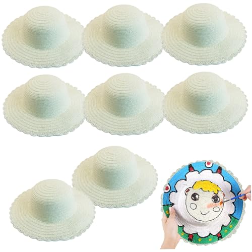 Lawnrden Strohhüte, 8pcs DIY Set Lawnrden Strohhüte, 8pcs DIY Set von Lawnrden