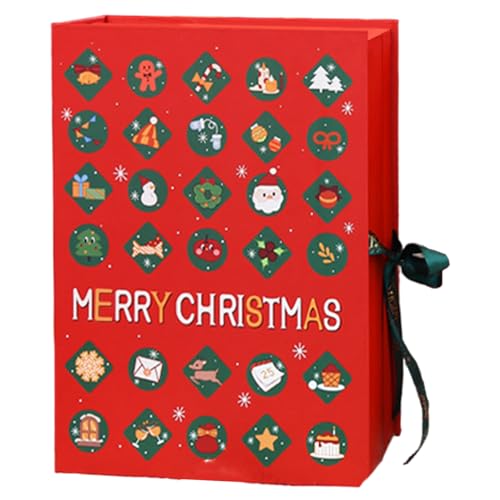 Leere Adventskalenderbox nachfüllbar 24 Tage Countdown DIY Adventskalenderboxen mit Tasche für Weihnachten Dekoration |.Kalender Leere Adventskalenderbox nachfüllbar 24 Tage Countdown DIY Adventskalenderboxen mit Tasche für Weihnachten Dekoration |.Kalender von Lawnrden