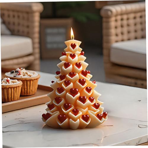 Weihnachtsbaum Silikonform 3d Herzbaum Silikon Epoxidharz Schimmel für Epoxidharzguss DIY Aromatherapie Kerzen Wachs Style2 | Formen Weihnachtsbaum Silikonform 3d Herzbaum Silikon Epoxidharz Schimmel für Epoxidharzguss DIY Aromatherapie Kerzen Wachs Style2 | Formen von Lawnrden