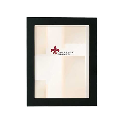 Lawrence Frames Schwarzer Holz-Bilderrahmen, Galerie-Kollektion, 10,2 x 12,7 cm, Schwarz Lawrence Frames Schwarzer Holz-Bilderrahmen, Galerie-Kollektion, 10,2 x 12,7 cm, Schwarz von Lawrence