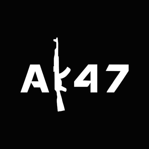 Auto-Aufkleber mit personalisierter Kreativität, AK47, Feuerwaffen und Militär, Vinyl-Graffiti-Autoaufkleber Auto-Aufkleber mit personalisierter Kreativität, AK47, Feuerwaffen und Militär, Vinyl-Graffiti-Autoaufkleber von Lay u Home