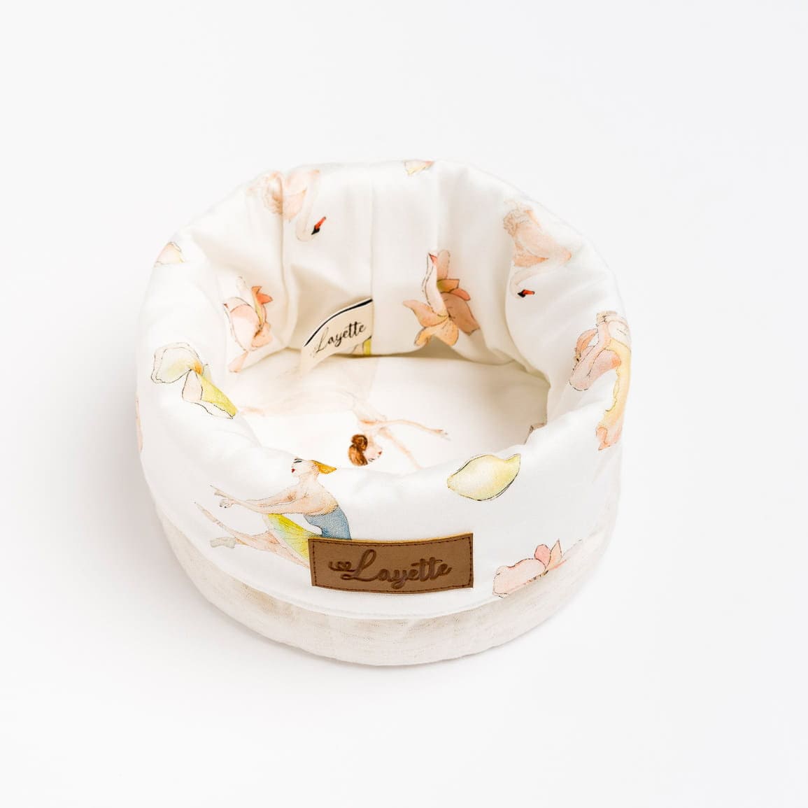 Handmade Neugeborenen Baby Bambus Aufbewahrungskorb Kinderzimmer Organizer Hochwertige Design Von Layette - Ballerinas Handmade Neugeborenen Baby Bambus Aufbewahrungskorb Kinderzimmer Organizer Hochwertige Design Von Layette - Ballerinas von LayetteShop