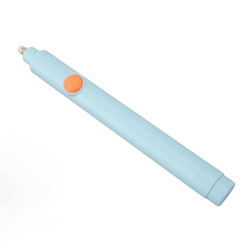 Automatischer Radiergummi, Einstellbares Design Easy Operation Large Button Electric Radiergummi Starke ABS mit 20 Nachfüllungen für Kunstwerke (BLUE) von Lazmin112