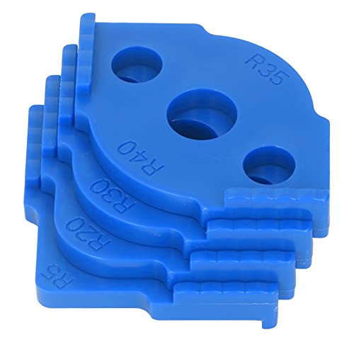 Lazmin112 4 Stück Radius Jig Router-Schable (BLUE) von Lazmin112