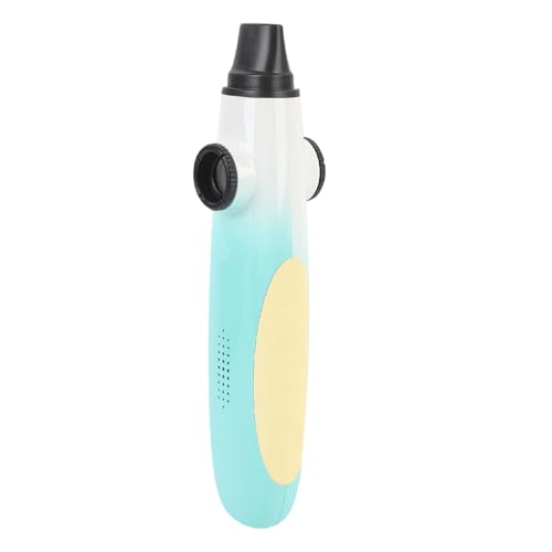 Lazmin112 Kompakt Tragbarer Kazoo Großer Tonhöhle und Volumeninstrument Wirtschaftliches für Freunde und Familienspuren (Grüner weißer Gradient) von Lazmin112