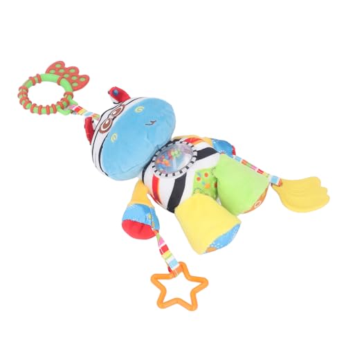 Lazmin112 Plüschstoff Baby Kinderwagen Rasselspielzeug mit Niedlichen Tierdesigns für Kinderbett [Ring Sound] (#3) von Lazmin112