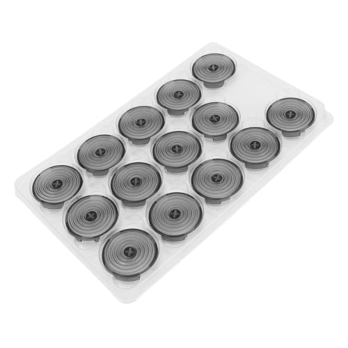 Mechanische Druckknöpfe Kappen, Professioneller Kratzer -Proof Anti Slip Frosted Finish Bequeme Touch -Knopfabdeckung für Fightingbox (Transparentes Schwarz) von Lazmin112