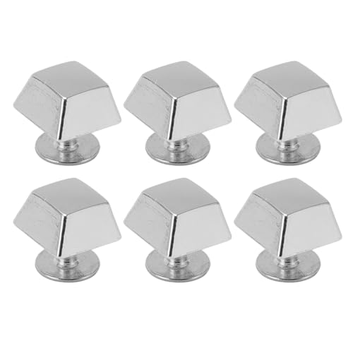 Schrauben Sie Einen Nietknopf, Einfache Installation Handtasche Füße Nailhead Spike Niethaut Helle Farbe 30 Sätze Zinklegierung für Gürtel (SILVER) von Lazmin112