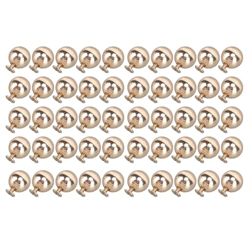 Sphere -Nieten, Dekorative Dekorative Wirbelkit Widerstandsvoll Gegen das Spiel 50 Kleidungsstiefel (GOLD) von Lazmin112