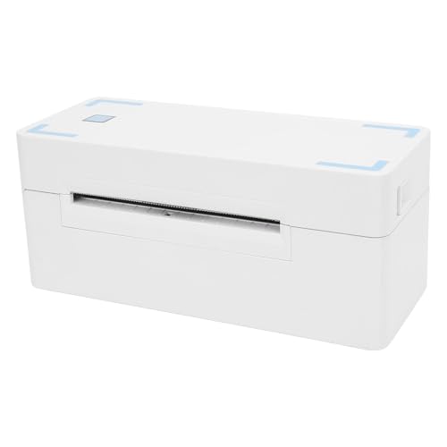 Thermo -Etikettdrucker, Bequeme 2 Modi Versand Thermischer Etikettdrucker für Kleine Unternehmen (EU-Stecker) von Lazmin112