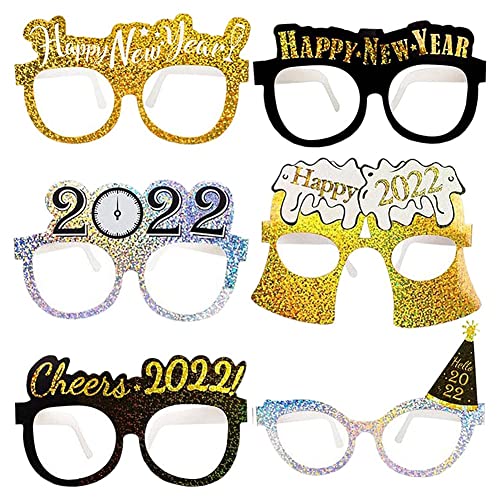 Lbvzxkad Frohes Neues Jahr Brillen Frohes Neues Jahr Lustige Brille Feier Favor für Silvester Dekorationen Lbvzxkad Frohes Neues Jahr Brillen Frohes Neues Jahr Lustige Brille Feier Favor für Silvester Dekorationen von Lbvzxkad
