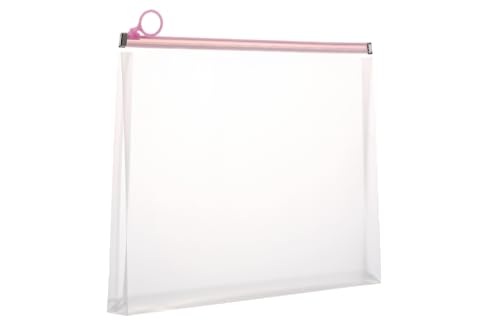 Transparente Kunststoff-Umschläge mit Reißverschluss, 24 x 33 cm, für Briefe, Dokumente, Papierordner, 20 Stück von Lcdspocen