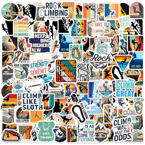 120 Stück Kletter-Aufkleber, Outdoor-Extrem-Abenteuer-Sport-Aufkleber für Wasserflaschen, Laptops, Koffer, Skateboards, Auto, Erwachsene, Jugendliche und Kinder 120 Stück Kletter-Aufkleber, Outdoor-Extrem-Abenteuer-Sport-Aufkleber für Wasserflaschen, Laptops, Koffer, Skateboards, Auto, Erwachsene, Jugendliche und Kinder von Lcnjscgo
