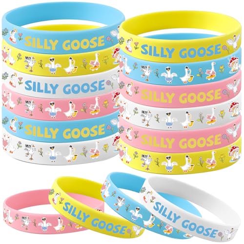 Lcnjscgo 24 Stück Silly Goose Party Favors Lustige Silly Goose Armbänder Silikon Armbänder Silly Goose Geburtstag Party Dekorationen Supplies Geschenke Goodie Bag Füllstoffe für Kinder Jungen Mädchen Lcnjscgo 24 Stück Silly Goose Party Favors Lustige Silly Goose Armbänder Silikon Armbänder Silly Goose Geburtstag Party Dekorationen Supplies Geschenke Goodie Bag Füllstoffe für Kinder Jungen Mädchen von Lcnjscgo