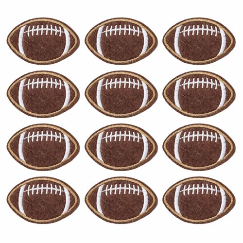 12 PCs/Football Iron Auf Patches Fußball Bestickte Patches Nähen Sie Applikationen Für Jeansrock 12 PCs/Football Iron Auf Patches Fußball Bestickte Patches Nähen Sie Applikationen Für Jeansrock von Ldabrye