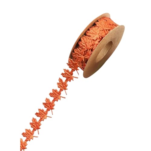 3 Rollen Herbstbänder Für Party Geschenkverpackung Dekoration Blattbänder Handwerk Bänder Thanksgiving Ribbons von Ldabrye