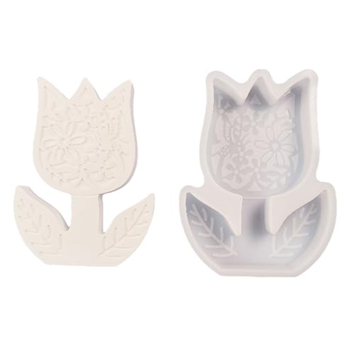 3D-Blumenformen für Seife, Schokolade, Mousses, Kuchen, Epoxidharz, Gießformen, 3D-Blumen-Harzformen von Ldabrye