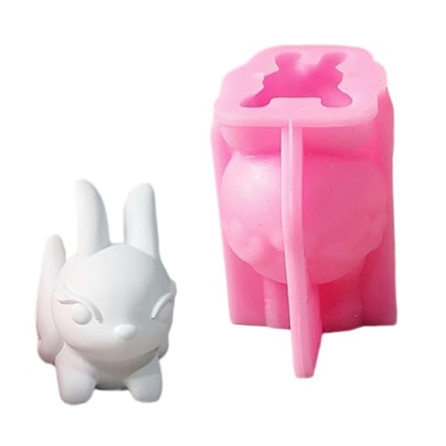 3D Bunnies Statue Silikonkerzenformen Für Kerzenseife Making Gipsdekoration Kaninchen Silikonform Für Epoxidharz 3D Bunnies Statue Silikonkerzenformen Für Kerzenseife Making Gipsdekoration Kaninchen Silikonform Für Epoxidharz von Ldabrye