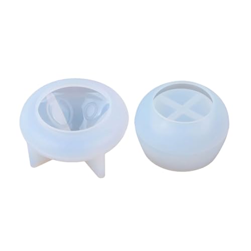3D Pilzhaus Hausharz Glas Silikonformen Für Epoxidharz Kerzenhalter Aufbewahrungsglas Home Dekoration Epoxidharzformen von Ldabrye