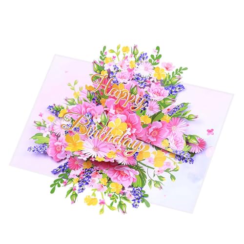 3D Popup Geburtstagskarten Happy Birthday Popup Karte Geburtstagskarte Geburtstag Grußkarten mit Umschlag Notizkarten 3D Popup Geburtstagskarten Happy Birthday Popup Karte Geburtstagskarte Geburtstag Grußkarten mit Umschlag Notizkarten von Ldabrye