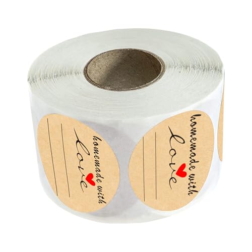 500 PCS Klebstoff Brauner Rundaufkleber Zum Schreiben Von Organisieren Und Kennzeichnungen Mit Kranz Designs Canning Jar Etiketten 500 PCS Klebstoff Brauner Rundaufkleber Zum Schreiben Von Organisieren Und Kennzeichnungen Mit Kranz Designs Canning Jar Etiketten von Ldabrye