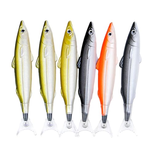 Ldabrye 6 Stück Stifte Angeln Party Kugelschreiber Angelstift Fischform Stift Kreative Schreibwaren Bürobedarf Ldabrye 6 Stück Stifte Angeln Party Kugelschreiber Angelstift Fischform Stift Kreative Schreibwaren Bürobedarf von Ldabrye