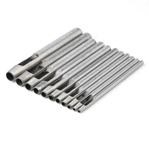 6pcs Leder Hole Punches Set Leder Rundloch Puncher Tool Hollow Hole Stanzwerkzeug Für Ledergürtel Uhren Band 6pcs Leder Hole Punches Set Leder Rundloch Puncher Tool Hollow Hole Stanzwerkzeug Für Ledergürtel Uhren Band von Ldabrye