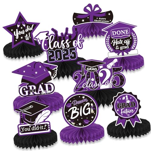 9-teiliges anspruchsvolles Partyzubehör aus Pappe, Tischdekorationen, einfach zu montieren, für Festivals, Anlässe, Lehrer, Abschlussfeiern 9-teiliges anspruchsvolles Partyzubehör aus Pappe, Tischdekorationen, einfach zu montieren, für Festivals, Anlässe, Lehrer, Abschlussfeiern von Ldabrye