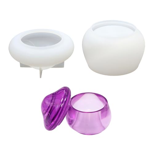 Aufbewahrungsbox Silikonform Pilzform Geformtes Schmuckschachtel Epoxidharz Formen Aromatherapie Gips Kerzenglas Home Dekore Aufbewahrungsbox Silikonform Pilzform Geformtes Schmuckschachtel Epoxidharz Formen Aromatherapie Gips Kerzenglas Home Dekore von Ldabrye
