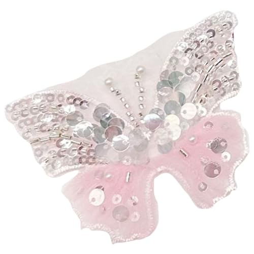 Auffällige Schmetterlingsstoff Stoff Applade Pailletten Auf Flecken Für Hochzeits/Abendkleid Kleidungsstücke Nähen von Ldabrye