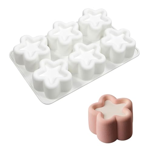 Duft Kerzenform Festival Dessert Formen Konkave Keksformen Silikone Schokoladenkuchenformen Für Backen Liebhaber von Ldabrye