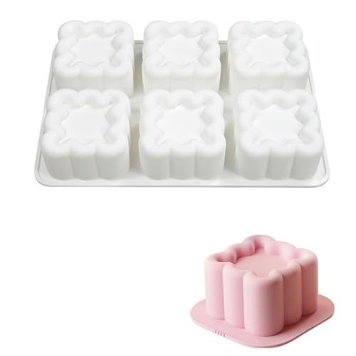Duft Kerzenform Festival Dessert Formen Konkave Keksformen Silikone Schokoladenkuchenformen Für Backen Liebhaber von Ldabrye