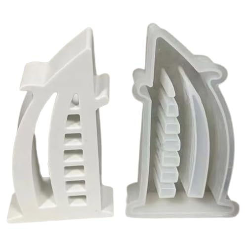 Filigrane Silikonform mit Turm, einzigartige und handgefertigte Geschenke, kreative Silikonform für die Herstellung von Seifen, Dekorationen von Ldabrye