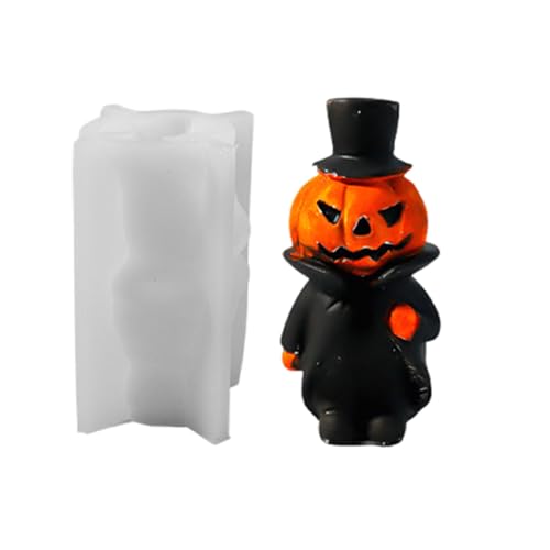Flexible Silikonform Halloween Kürbisform Kerzenform Duft Aromatherapys Herstellung Form Handgefertigter Ornamentform Flexible Silikonform Halloween Kürbisform Kerzenform Duft Aromatherapys Herstellung Form Handgefertigter Ornamentform von Ldabrye