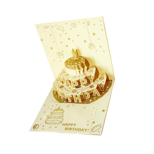 Geburtstagskarte mit Umschlag Kuchen Grußkarte Geburtstagseinladung Happy For Women Men Kid CardGreeting Geburtstagskarte mit Umschlag Kuchen Grußkarte Geburtstagseinladung Happy For Women Men Kid CardGreeting von Ldabrye