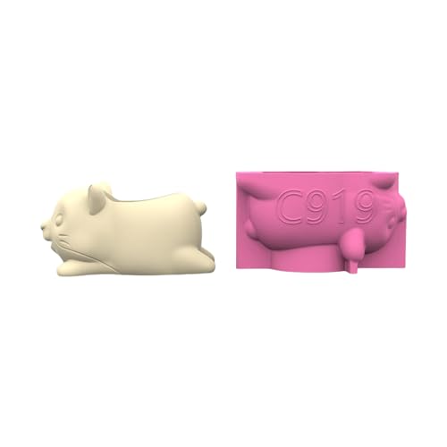Handgefertigter Epoxidharz Silikon Pflanzerform Tierform Kreative Betonvase Formen Für Sukkulenten Und Kleine Pflanzen von Ldabrye
