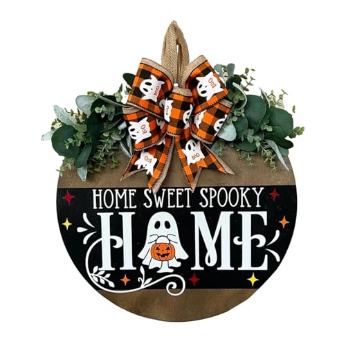 Home Haustüranhänger, stilvolle Wanddekoration, Dekoration für Halloween-Festlichkeiten von Ldabrye