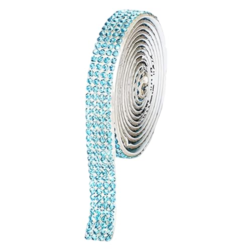 Klebstoff Strasssteine Ribbon Sparkly Band 9mmx1yard Kristallbandrolle Für Handwerkshochzeitstortedekoration Klebstoff Strasssteine Ribbon Sparkly Band 9mmx1yard Kristallbandrolle Für Handwerkshochzeitstortedekoration von Ldabrye