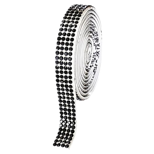 Klebstoff Strasssteine Ribbon Sparkly Band 9mmx1yard Kristallbandrolle Für Handwerkshochzeitstortedekoration Klebstoff Strasssteine Ribbon Sparkly Band 9mmx1yard Kristallbandrolle Für Handwerkshochzeitstortedekoration von Ldabrye