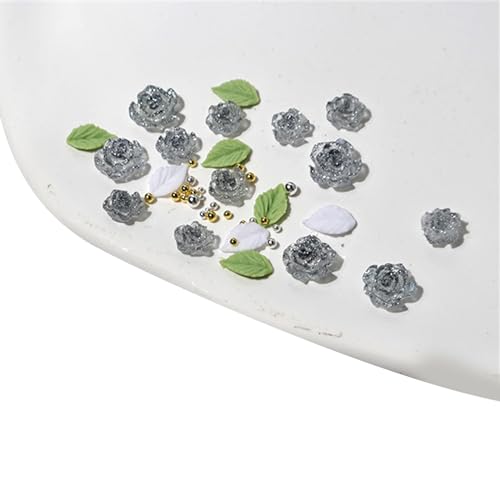 Ldabrye 3D-Blumennägel, Kunst-Anhänger, Kunstharz, Blattanhänger, Stahlperlen, Nägel, Kunstbedarf, Dekorationen für Acryl Ldabrye 3D-Blumennägel, Kunst-Anhänger, Kunstharz, Blattanhänger, Stahlperlen, Nägel, Kunstbedarf, Dekorationen für Acryl von Ldabrye