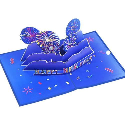 Ldabrye Buntes Thematisches 3D Card Kartengrußkarte Für Neujahrsfeier Und Karton Für Herzschildmeldungen Ldabrye Buntes Thematisches 3D Card Kartengrußkarte Für Neujahrsfeier Und Karton Für Herzschildmeldungen von Ldabrye