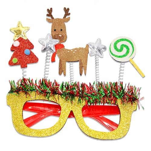 Ldabrye Farbenfroher Brillenrahmen für Weihnachtsfeiern Ldabrye Farbenfroher Brillenrahmen für Weihnachtsfeiern von Ldabrye